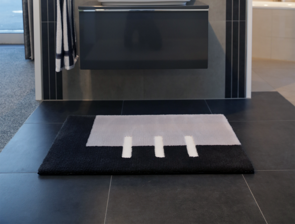 Neues Badteppich Design - Badteppich IMOLA - Wohn- & Badteppiche nach Maß